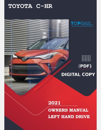 toyota c-hr 2021 owners manual